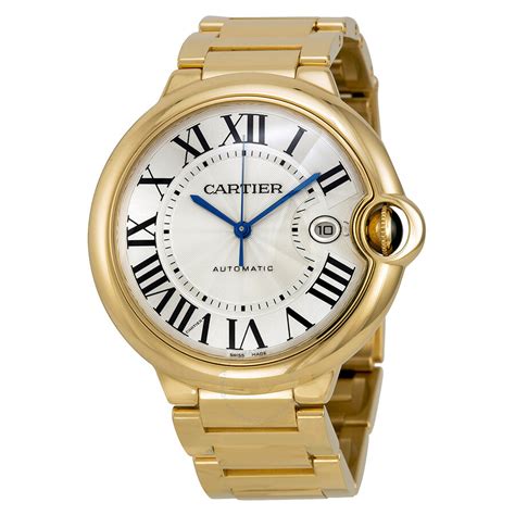 thin gold cartier watch|cartier 18k gold watch price.